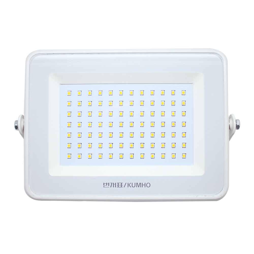 [재고정리 특가제품] 번개표 LED 노출 투광기 화이트 30W 전구색(노란색)