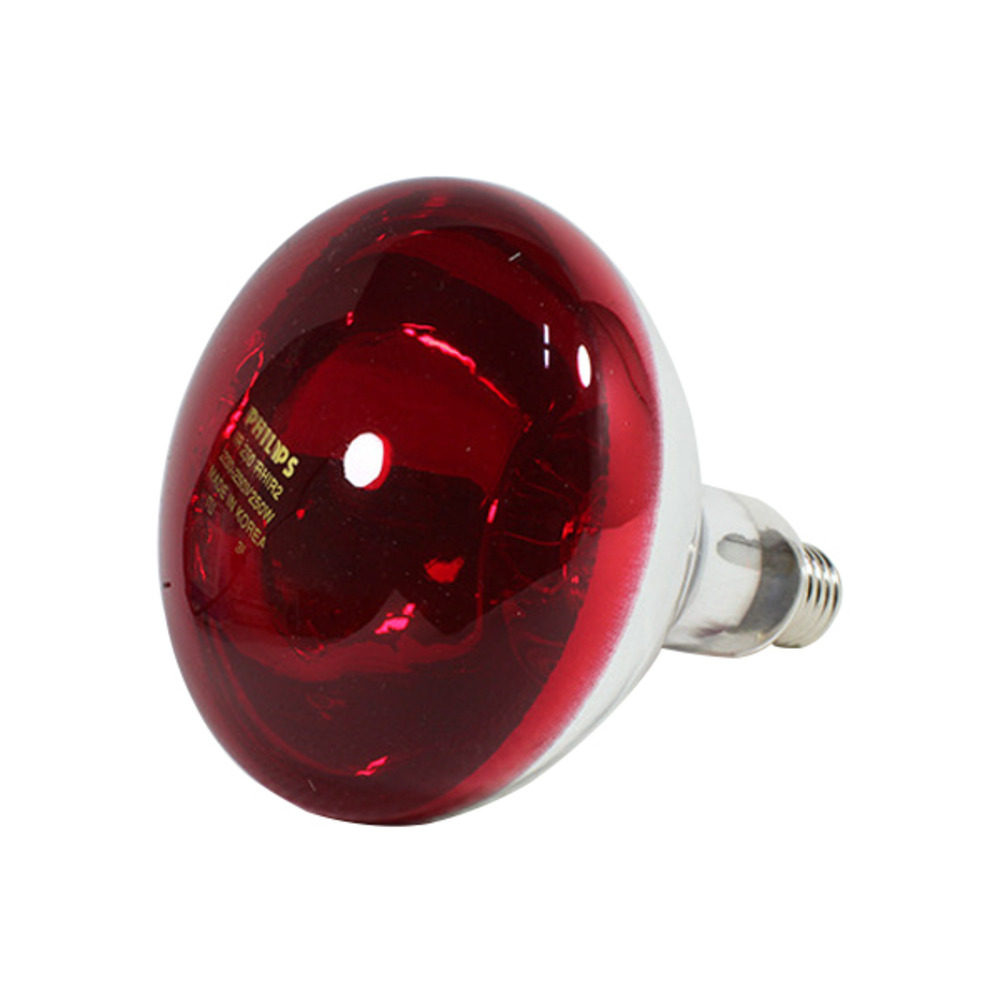 필립스 의료용 적외선 램프 IR RED BR125 250W
